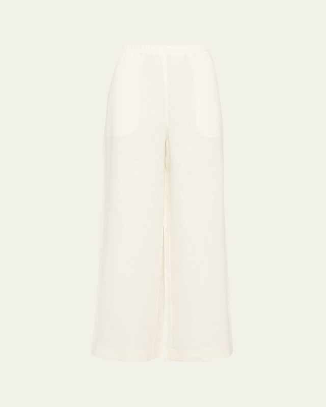 Select Linen Wide-Leg Pants